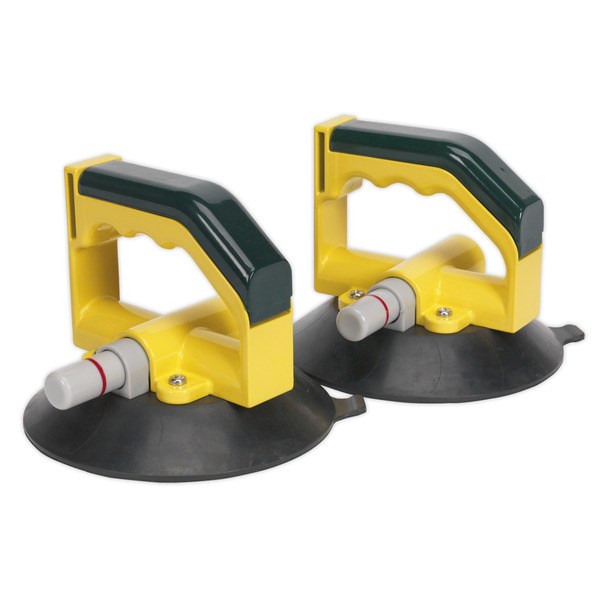 Sealey AK98943 Vacuum Suction Cup 150mm - Pair