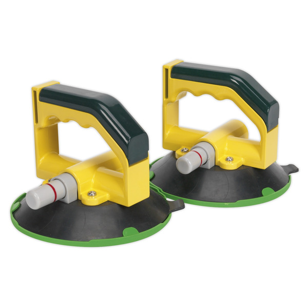 Sealey AK98943 Vacuum Suction Cup 150mm - Pair