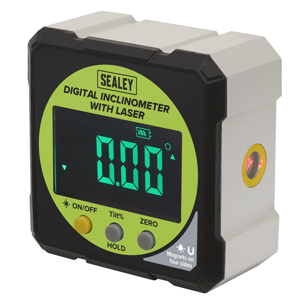 Sealey AK9991 Digital Inclinometer with Laser