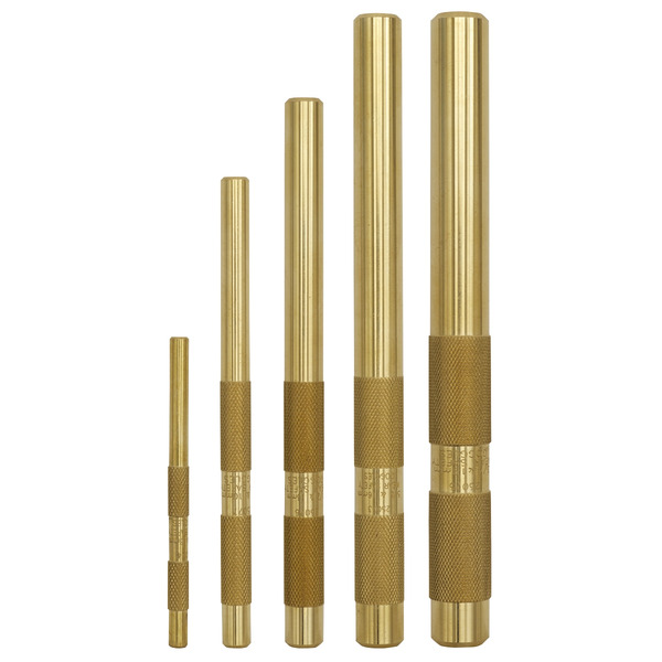 Sealey AKB05 Brass Punch Set 5pc