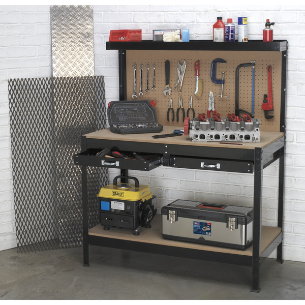 Sealey Workstation with 2 Drawers 1.2m