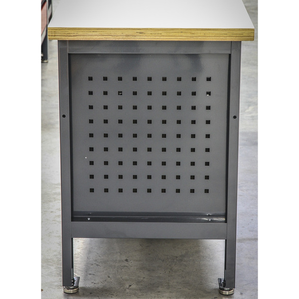 Sealey Workbench with 2 Drawers, 2 Cupboards & Open Storage