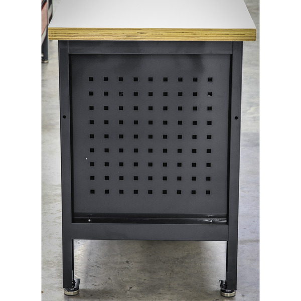 Sealey AP1905A Workbench with 2 Drawers, 2 Cupboards & Open Storage
