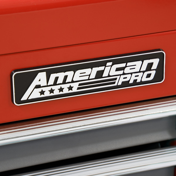 Sealey American PRO® Topchest & Rollcab Combination 6 Drawer - Red