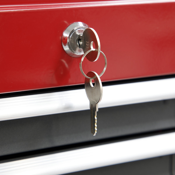 Sealey AP2201BB American PRO&reg; Topchest 6 Drawer - Red/Grey