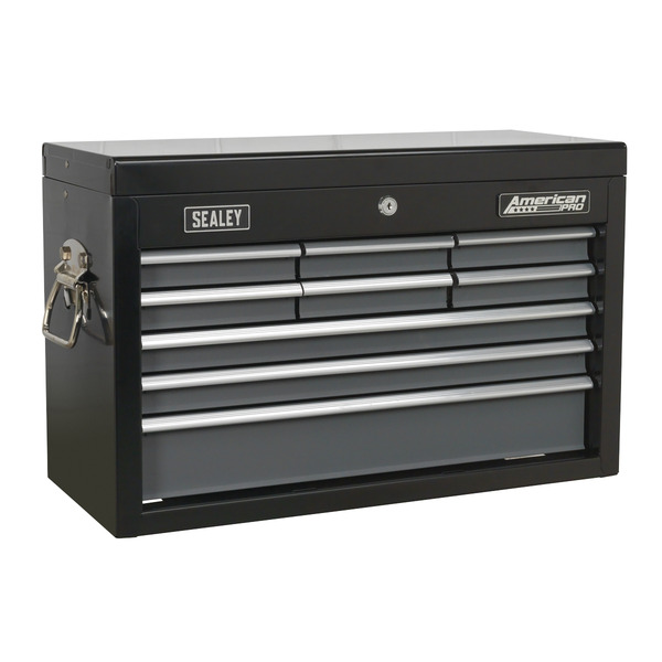 Sealey AP2509B American PRO&reg; Topchest 9 Drawer - Black/Grey