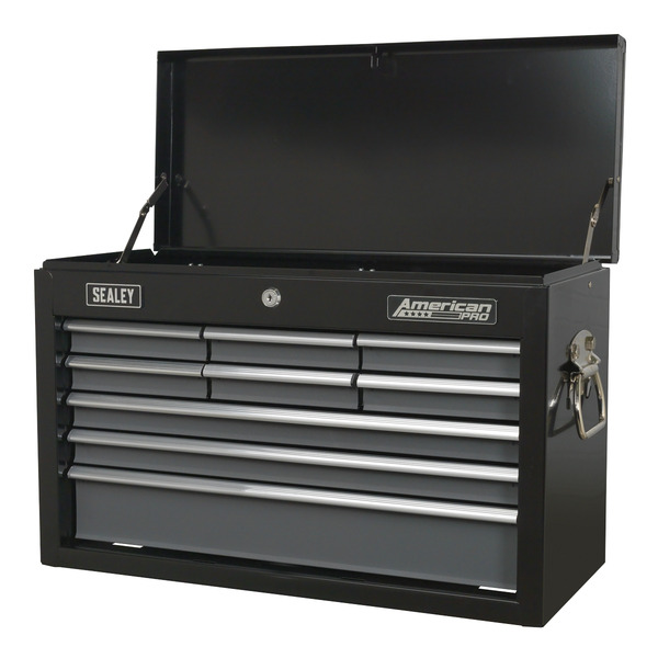 Sealey AP2509B American PRO&reg; Topchest 9 Drawer - Black/Grey
