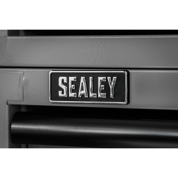 Sealey AP26029TG Superline PRO&reg; Mid-Box Tool Chest 2 Drawer - Grey/Black