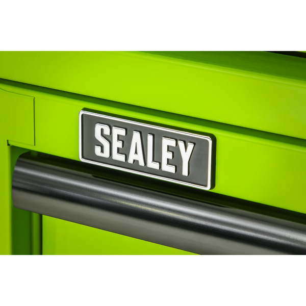 Sealey AP26029THV Superline PRO&reg; Mid-Box Tool Chest 2 Drawer - Green/Black