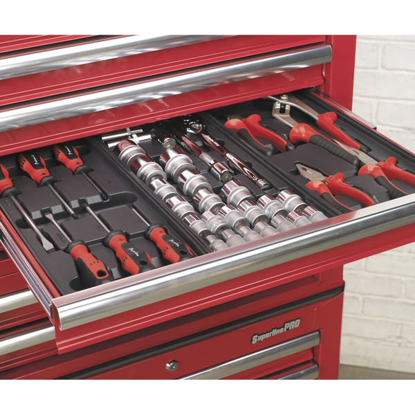 Sealey Superline PRO® Topchest 5 Drawer - Red