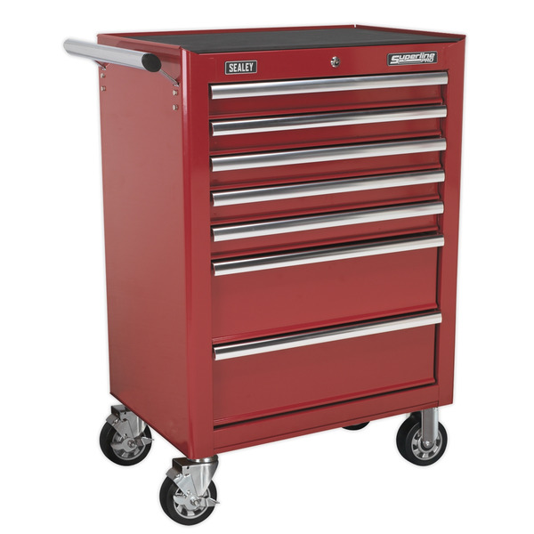 Sealey Superline PRO® Rollcab 7 Drawer - Red