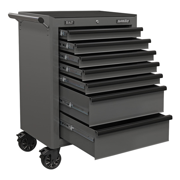 Sealey Superline PRO® Rollcab 7 Drawer - Grey/Black