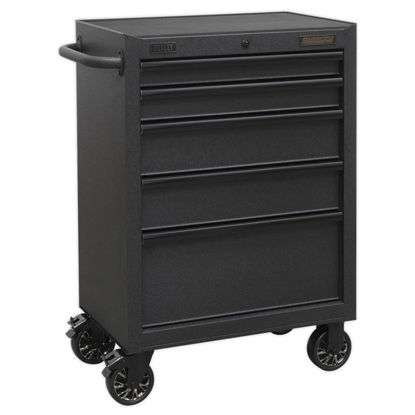 Sealey Superline PRO® Black Edition Tool Chest Combination with 9 Soft Close Drawers & Power Bar