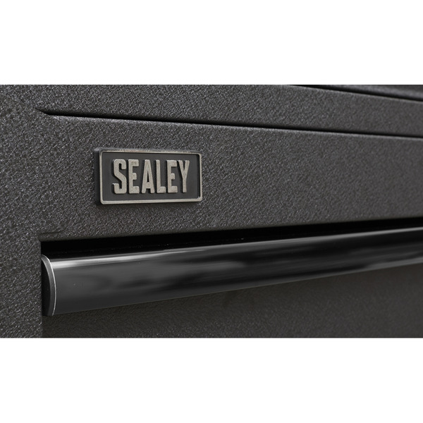 Sealey Superline PRO® Black Edition Tower Cabinet with 9 Soft Close Drawers & Power Strip 690mm