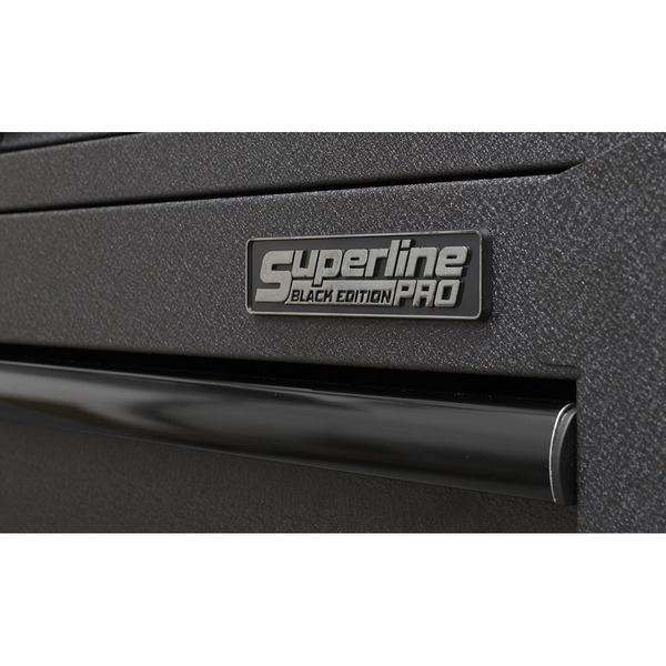 Sealey Superline PRO® Black Edition Tower Cabinet with 9 Soft Close Drawers & Power Strip 690mm
