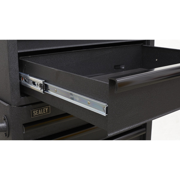 Sealey Superline PRO® Black Edition Tool Chest Combination with 9 Soft Close Drawers & Power Bar