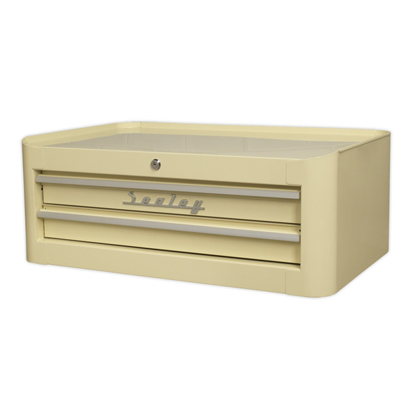 Premier™ Retro Style Mid-Box Tool Chest 2 Drawer