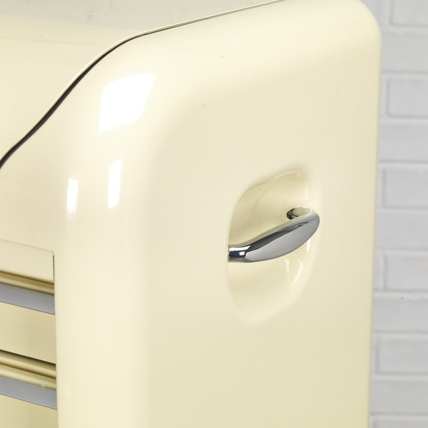 Sealey Premier™ Retro Style Topchest, Mid-Box Tool Chest & Rollcab Combination 10 Drawer - Cream