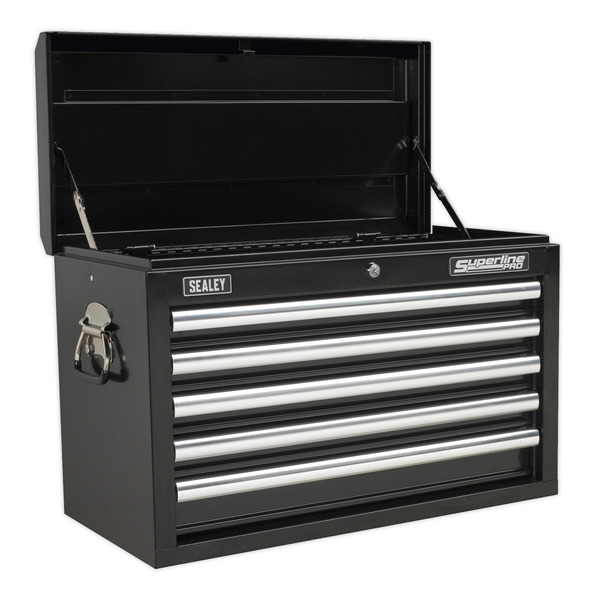 Sealey Superline PRO® Topchest 5 Drawer - Black