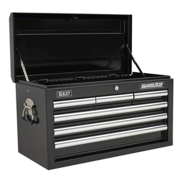 Sealey Superline PRO® Topchest 6 Drawer - Black