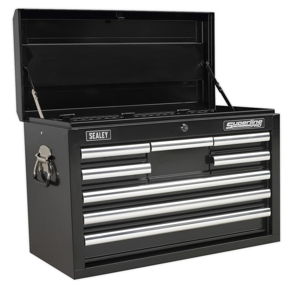 Sealey Superline PRO® Topchest 8 Drawer - Black