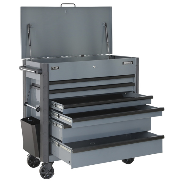 Sealey Tool Trolley 6 Drawer - Grey