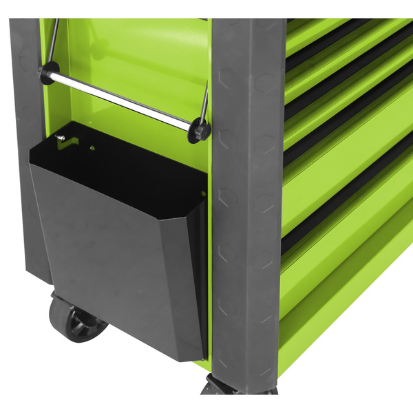 Tool Trolley 6 Drawer - Green