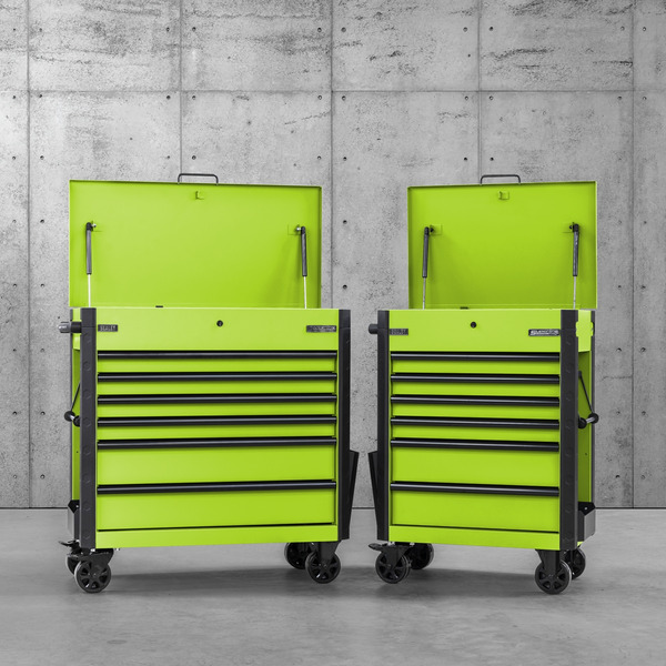 Sealey AP366HV Tool Trolley 6 Drawer - Green