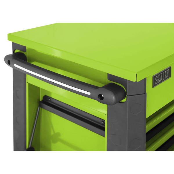 Tool Trolley 6 Drawer - Green
