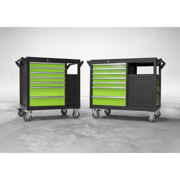 Sealey Premier™ Mobile Workstation with 7 Drawers & Cupboard 920mm