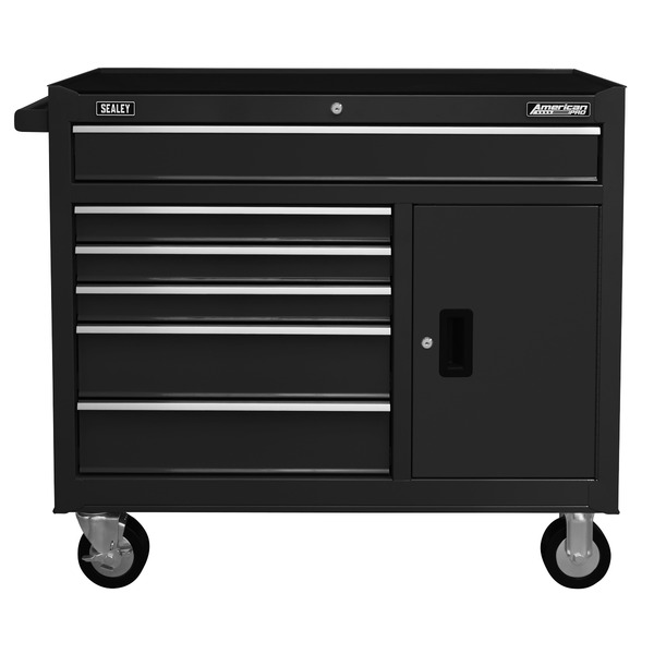 Sealey American PRO® Rollcab 6 Drawer - Black