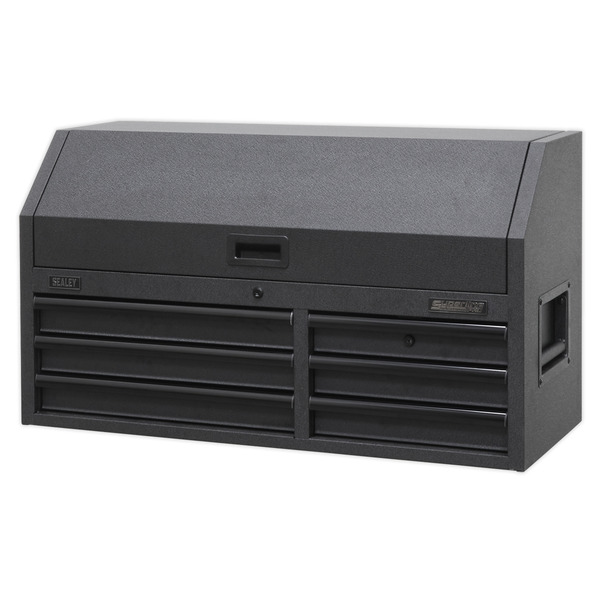 Superline PRO® Black Edition Topchest with 6 Soft Close Drawers & Power Strip 1030mm