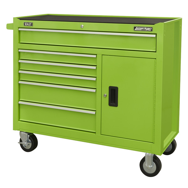 Sealey American PRO® Rollcab 6 Drawer - Green