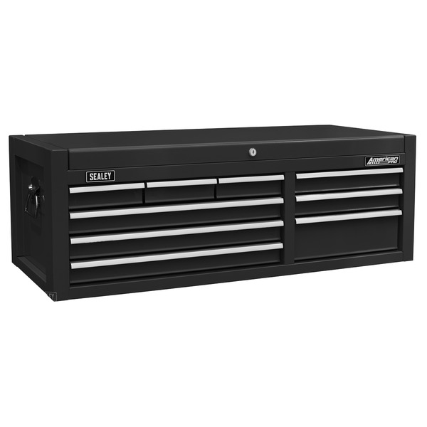 Sealey American PRO® Topchest 9 Drawer - Black