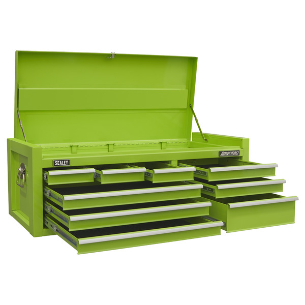 Sealey American PRO® Topchest 9 Drawer - Green
