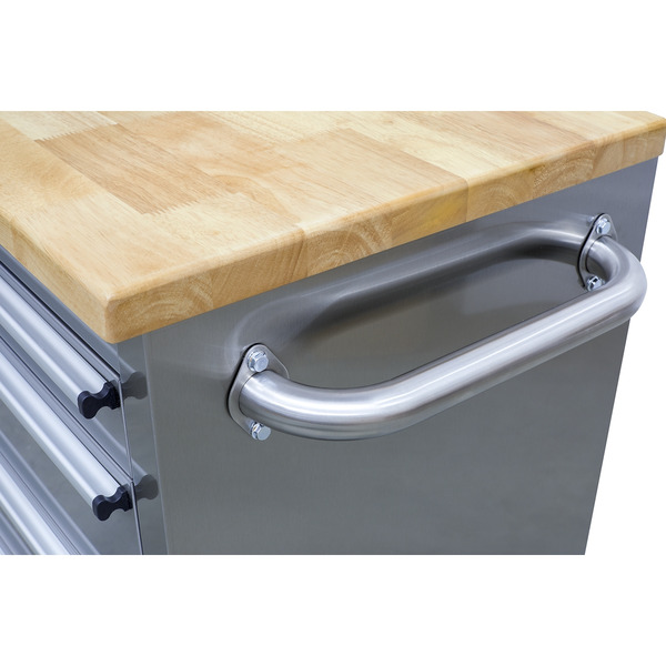 Sealey AP4804SS Premier™ Mobile Stainless Steel Tool Cabinet 4 Drawer