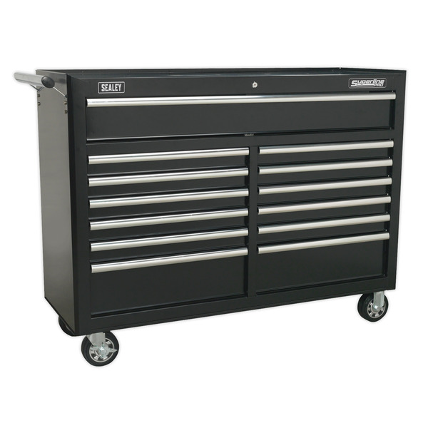 Superline PRO® Rollcab 13 Drawer - Black