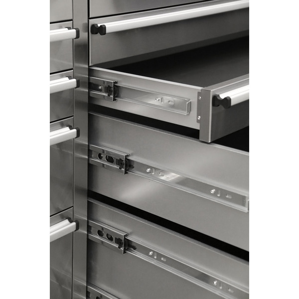 Sealey Premier™ Mobile Stainless Steel Tool Cabinet & Cupboard 10 Drawer