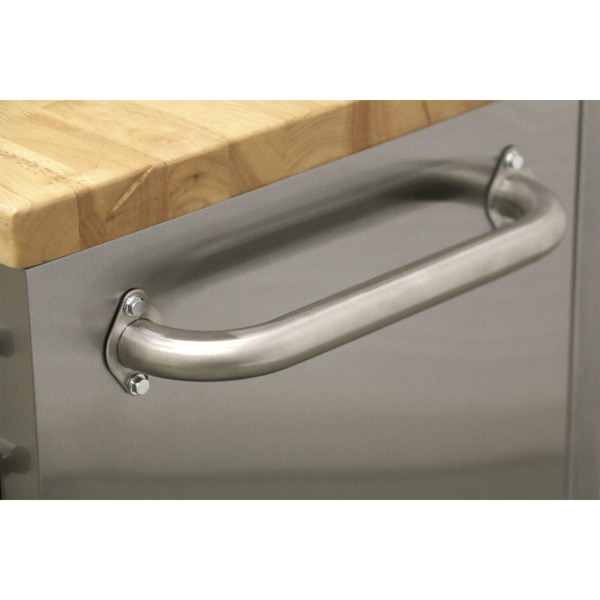 Sealey Premier™ Mobile Stainless Steel Tool Cabinet 10 Drawer with Backboard & 2 Wall Cupboards