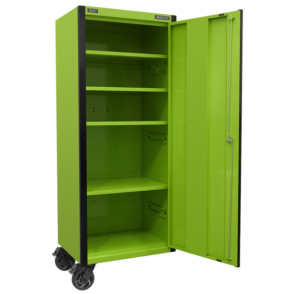 Sealey Superline PRO® Black Edition Side Locker with Castors 1864mm