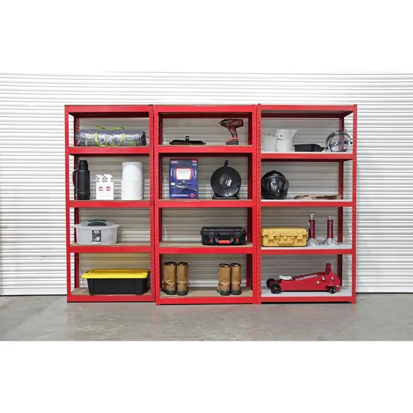 Sealey AP6500 Racking Unit with 5 Shelves 500kg Capacity Per Level