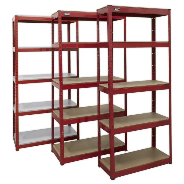 Sealey AP6500 Racking Unit with 5 Shelves 500kg Capacity Per Level
