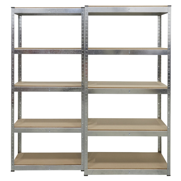 Sealey AP6150GS Racking Unit with 5 Shelves 150kg Capacity Per Level