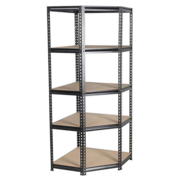 Sealey AP7150C 5-Level Corner Racking Unit 150kg Capacity Per Level