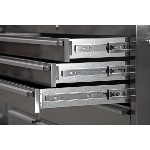 Sealey Premier™ Mobile Stainless Steel Tool Cabinet & Cupboard 10 Drawer