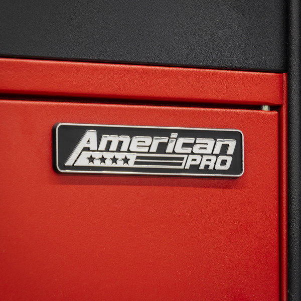 Sealey AP830R Shelving Unit 4-Tier with Cupboard & Drawer