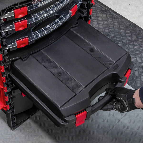 Sealey Professional Mobile Toolbox with 5 Removable Storage Cases