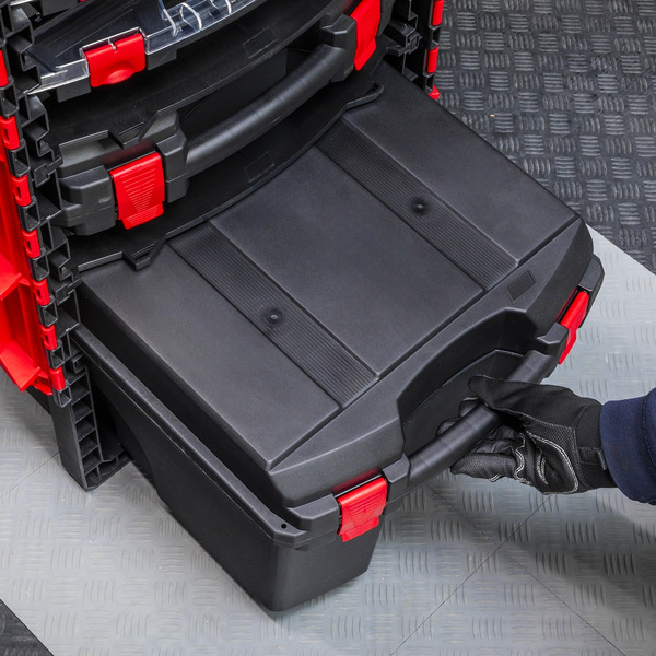 Sealey Professional Mobile Toolbox with 5 Removable Storage Cases