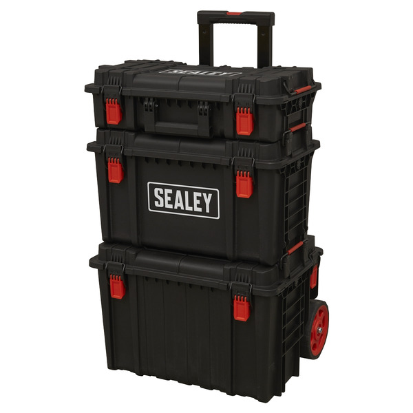 Sealey Heavy-Duty Mobile Storage System Set 3pc