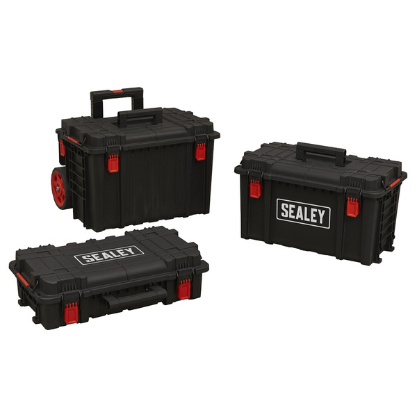 Sealey Heavy-Duty Mobile Storage System Set 3pc